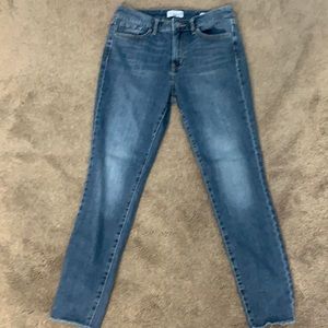 JESSICA SIMPSON high rise skinny jeans